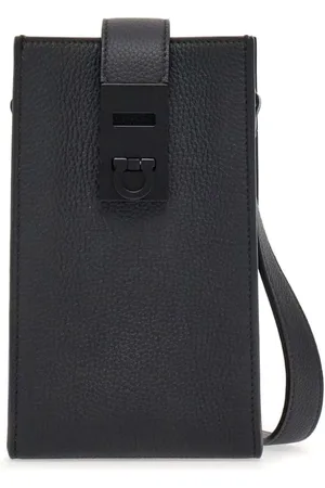 Salvatore Ferragamo Crossbody-taske med gancini-spænde