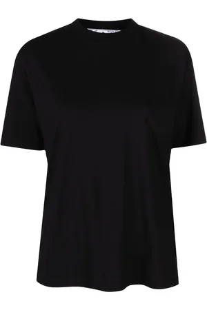 OFF-WHITE T-shirt med Diag-tryk