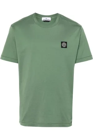 Stone Island T-shirt med kompasmærke