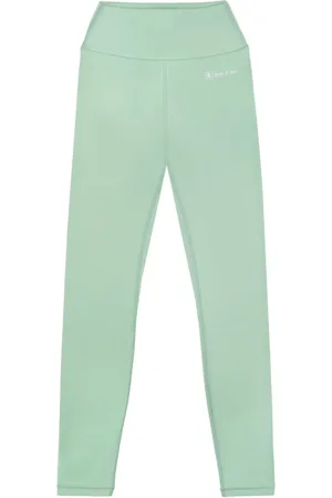 Sporty & Rich Runner Script leggings med logotryk