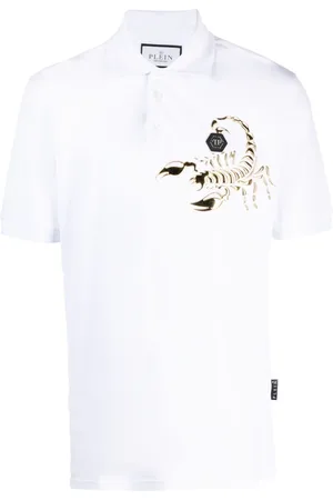 Philipp Plein Polo med skorpion