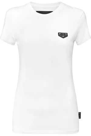 Philipp Plein Kortærmet T-shirt med rund hals