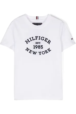 Tommy Hilfiger T-shirt med flock-logo