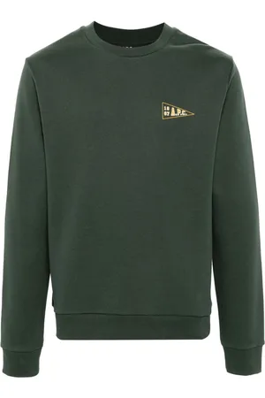 A.P.C. Sweater med logo-broderi