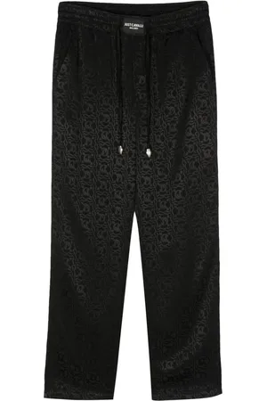 Roberto Cavalli Jeans med lige ben og jacquard-logo