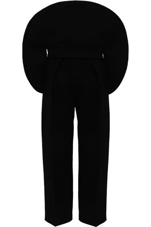 Jacquemus Bukser med lige ben og oversize applikation