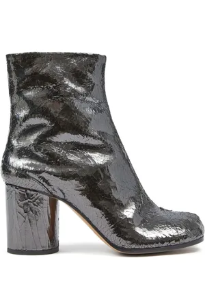 Maison Margiela Tabi 80mm ankelstøvler i læder
