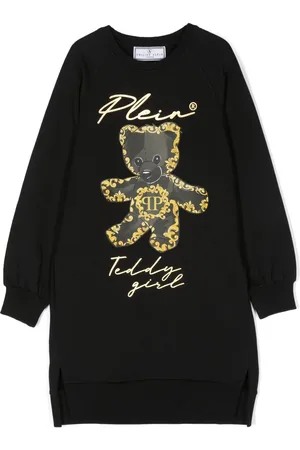 Philipp Plein Trøjekjole med grafisk tryk