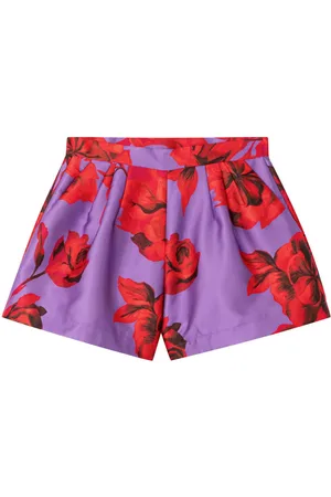 AZ FACTORY Hibiscus shorts med blomstret tryk