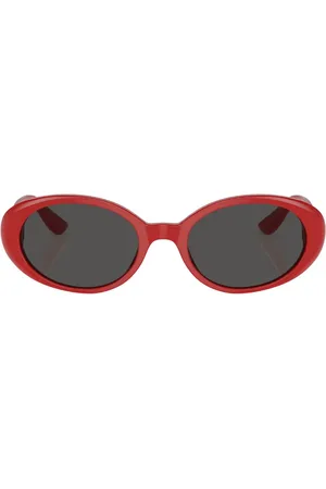 Dolce & Gabbana Runde solbriller med tonet glas