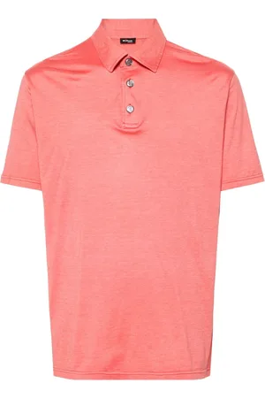 Kiton Meleret polo i jersey