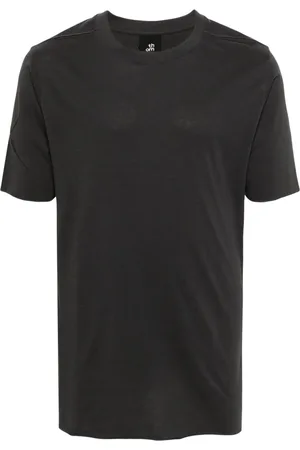 THOM KROM T-shirt med logobroderi
