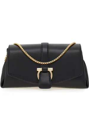 Salvatore Ferragamo Lille skuldertaske med flaplukning foran