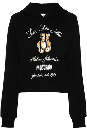 Moschino Hættetrøje med bamsemotiv