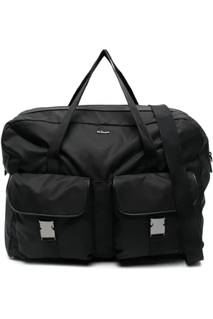 Kiton Holdall-taske med logoplade