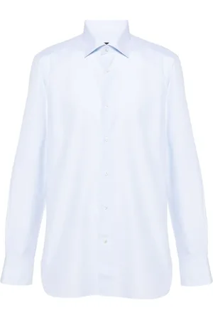Ermenegildo Zegna Mini ternet skjorte