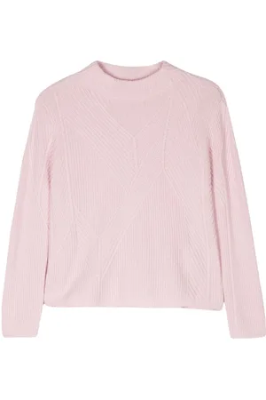 Emporio Armani Ribstrikket trøje med rund hals