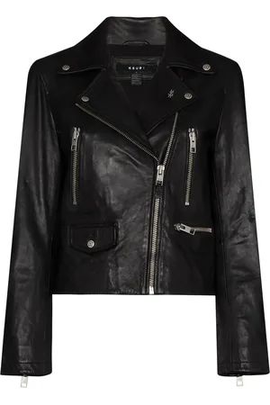 KSUBI Læderjakke i bikerstil