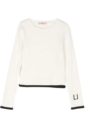 Liu Jo Sweater med logo-broderi