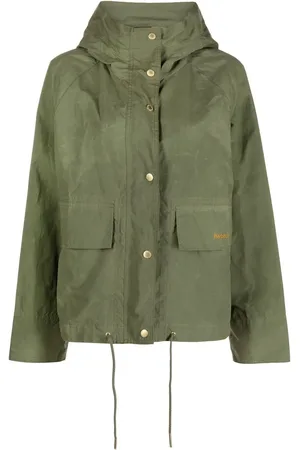 Barbour Vandafvisende jakke med hætte