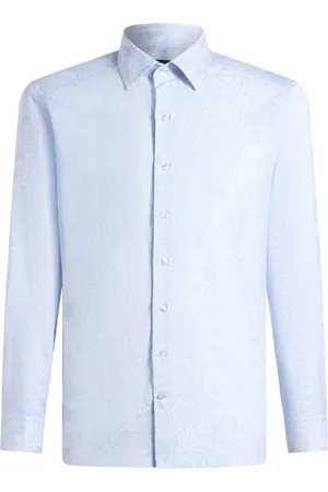 Etro Skjorte med striber i jacquard