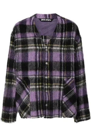 Palm Angels Skotskternet cardigan