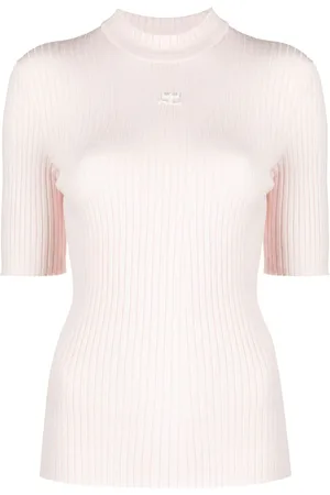 Courrèges Sweater med logo-broderi