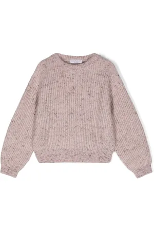 Brunello Cucinelli Sweater i spættet strik