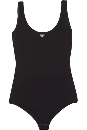Prada Bodysuit med trekantet logo