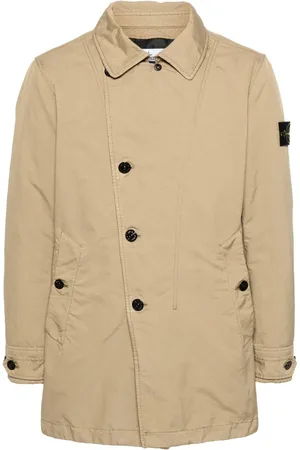 Stone Island Polstret jakke med kompasmærke