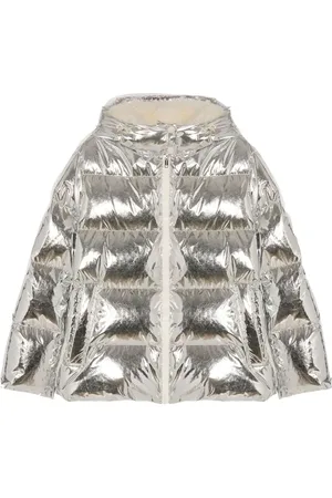 YVES SALOMON Frakke i metallisk finish