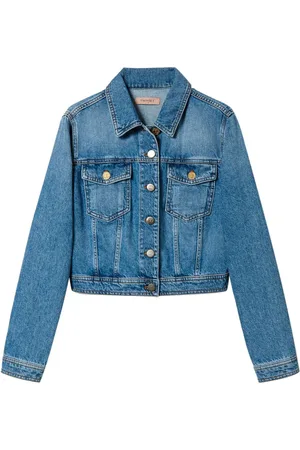Twin-Set Denimjakke med flaplommer