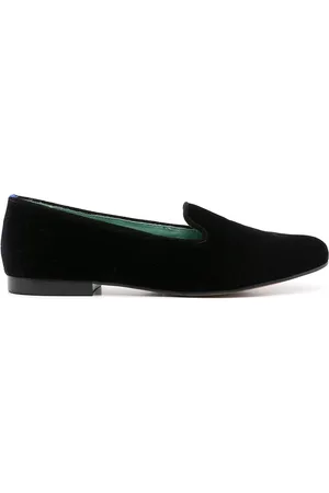 Blue Bird Slip-on loafers i velour
