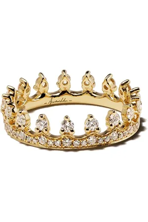 ANNOUSHKA Ring i 18 karat guld med diamant