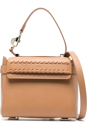 Chloé Tote i læder med kastesting