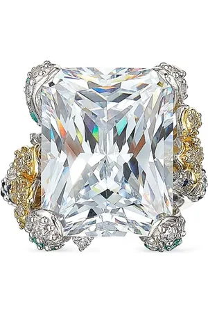 Anabela Chan Cinderella ring i 18 karat forgyldt sølv med diamant
