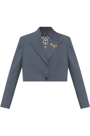 Golden Goose Cropped jakke med brochedetalje