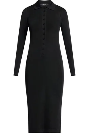 Tom Ford Stribet kjole i strik