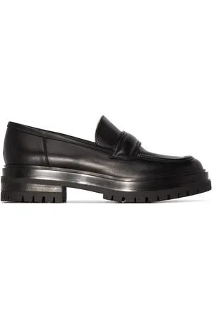 Gianvito Rossi Argo loafers i læder