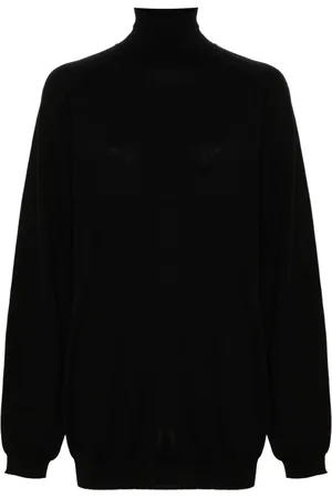 Moschino Sweater med logo-vedhæng