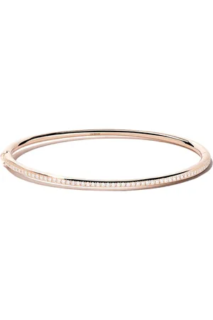 De Beers Mikropavéfattet diamantarmbånd i 18 karat rosaguld