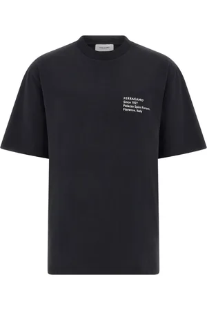 Salvatore Ferragamo T-shirt med grafisk tryk