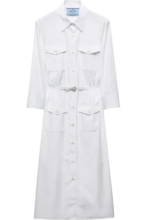 Prada Skjortekjole i poplin