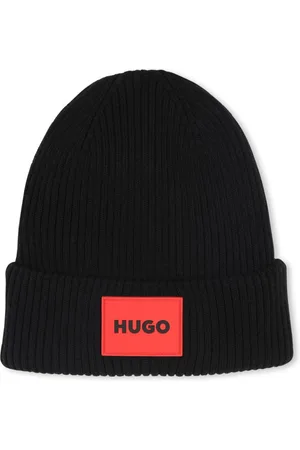 HUGO BOSS Hue med logo-applikation