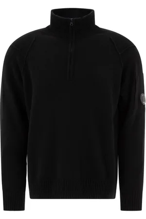 C.P. Company Sweater med halv lynlås