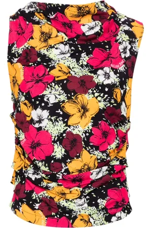 Moschino Top med blomstertryk