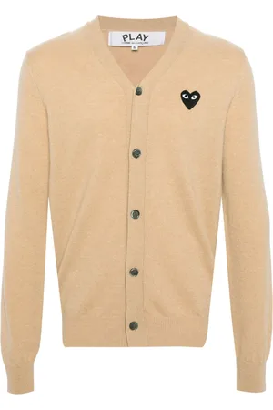 Comme des Garçons Cardigan med hjertemærke