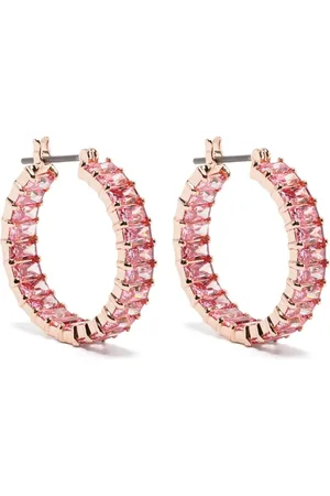 Swarovski Matrix hoop-øreringe