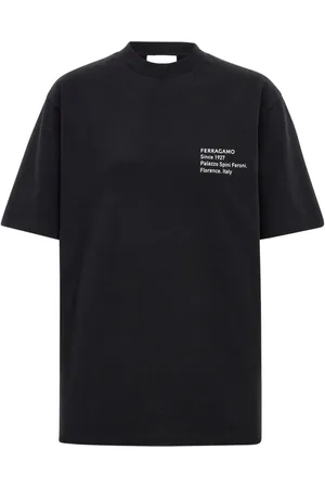 Salvatore Ferragamo T-shirt med logotryk