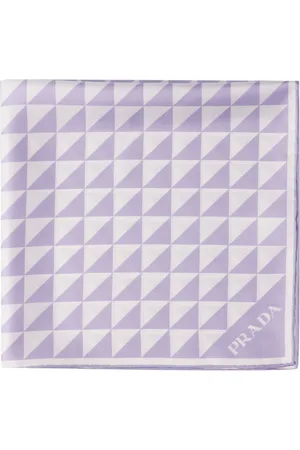Prada Tørklæde med trekantet logo